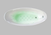 Freestanding Ambiente bathtub with the AIR+ system