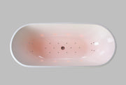 Modern freestanding bathtub with the AIR+ system