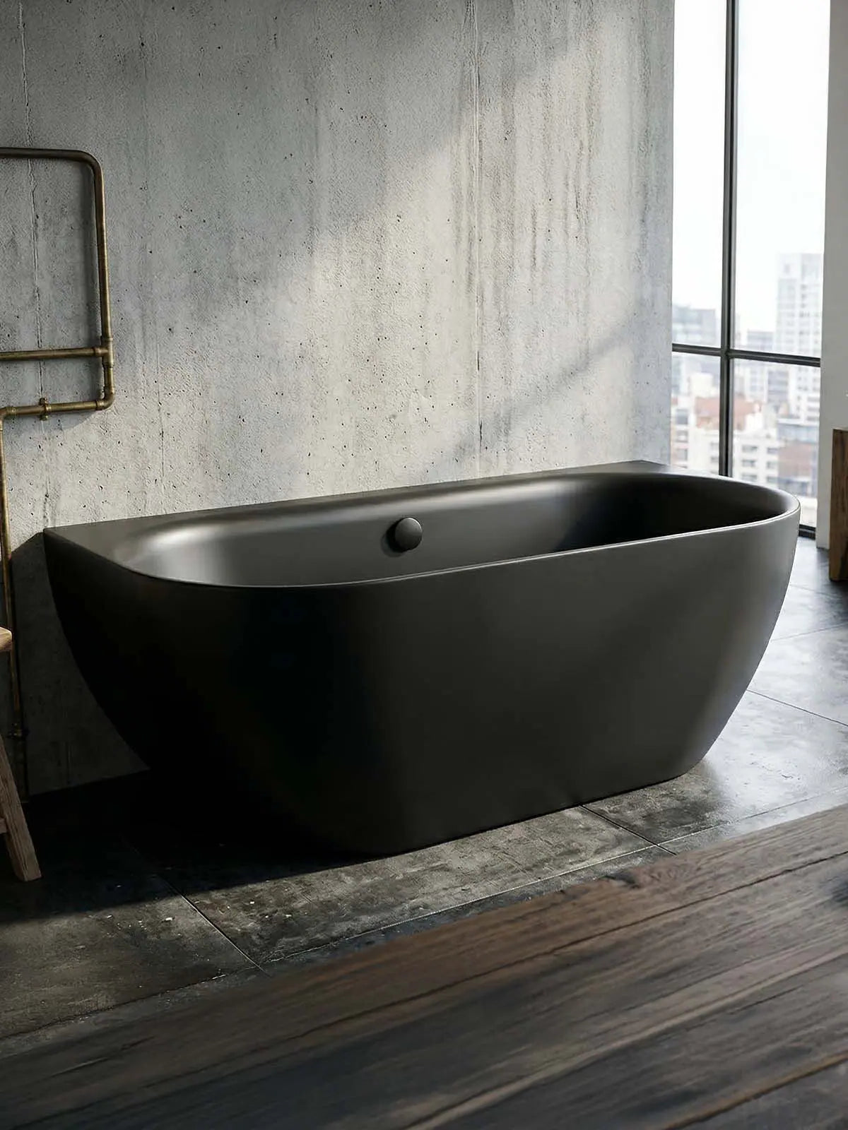 Wanna Ravon Neo Wall czarna matowa loft