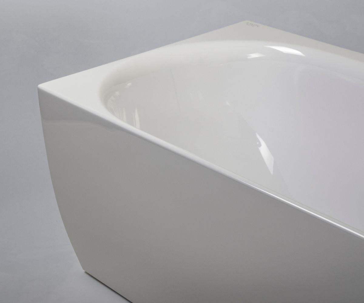 Neo Corner Left freestanding bathtub with the AIR+ system