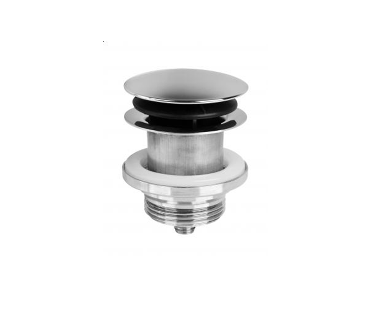 Washbasin stopper Click/Clack chrome