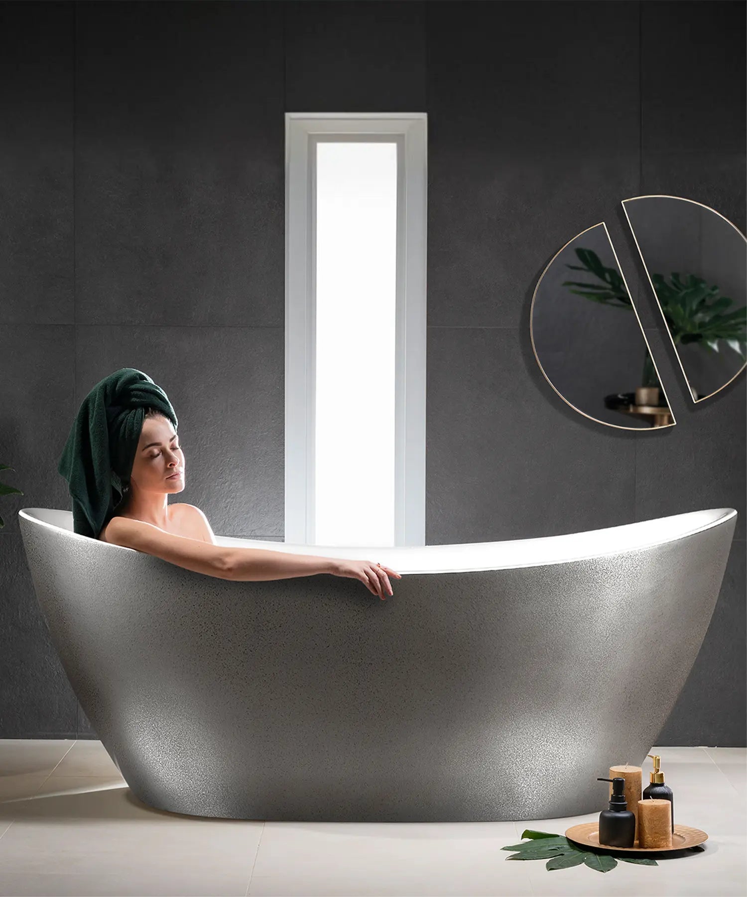 Wanna wolnostojąca Ravon Tulipano elegancka łazienka relaks i nowoczesna aranżacja