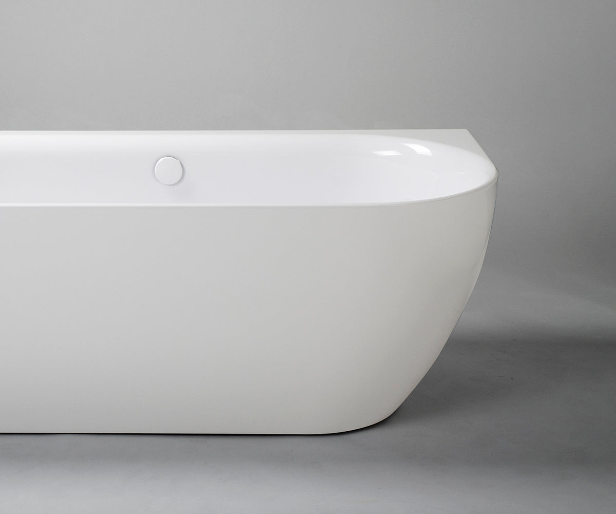 Neo Corner Left freestanding bathtub with the AIR+ system