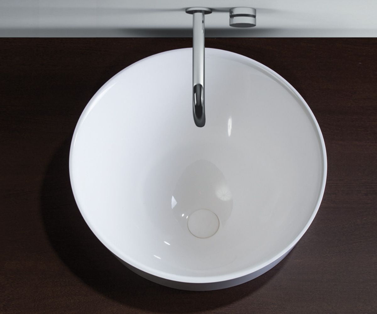 Saxo Inset recessed washbasin 